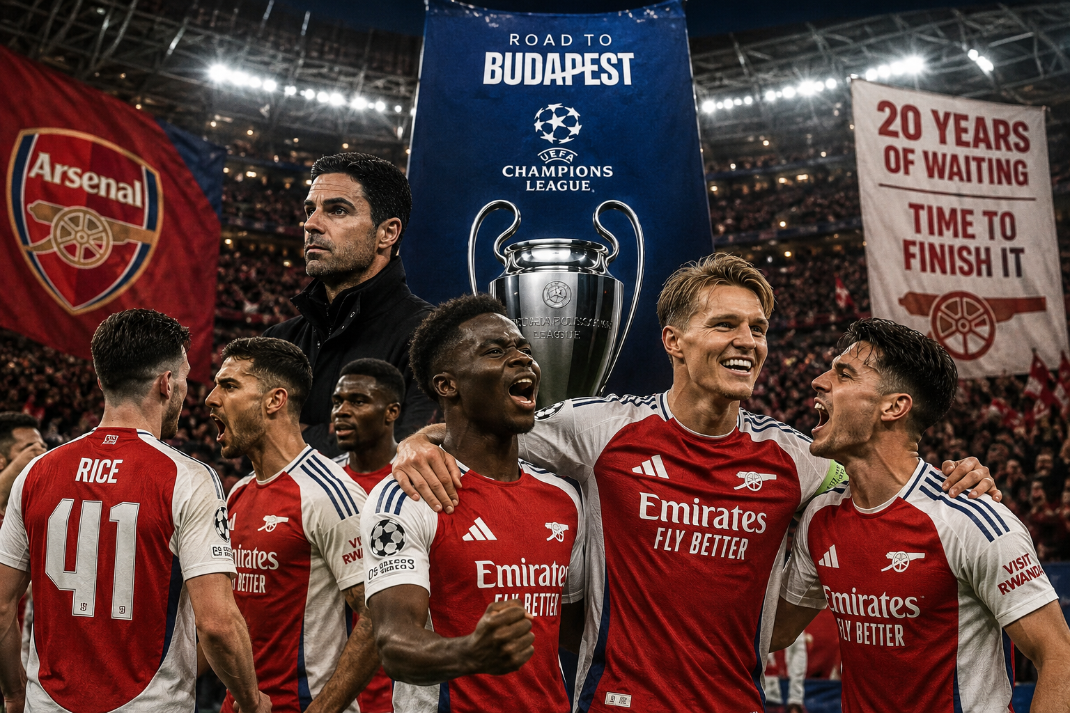 ARSENAL PUNYA KESEMPATAN MENGHAPUS LUKA 20 TAHUN DI FINAL LIGA CHAMPIONS 2026