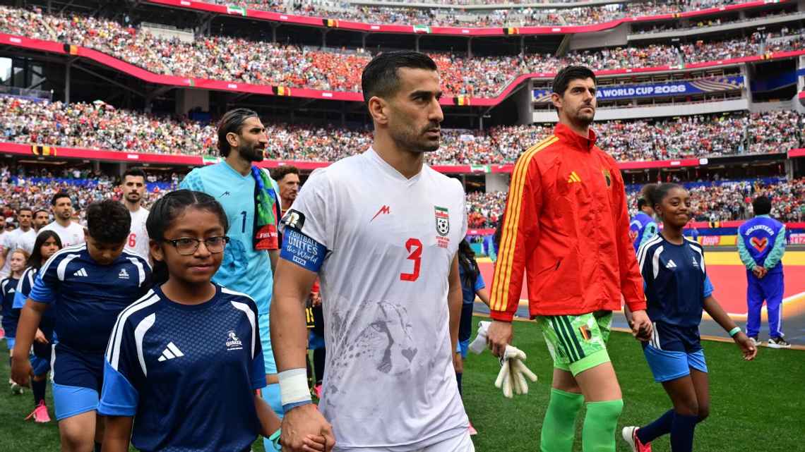 Timnas Iran Tinggalkan Catatan Emosional untuk Los Angeles Setelah Laga Kontra Belgia
