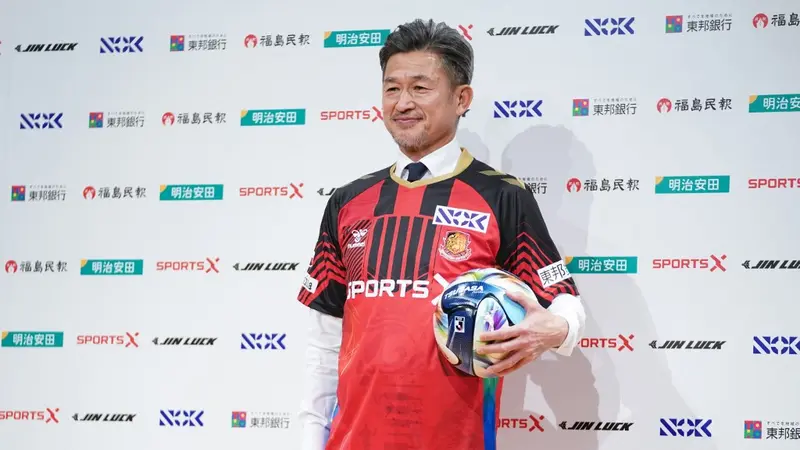 Di Usia 59 Tahun, Kazuyoshi Miura Masih Menulis Sejarah di Lapangan Hijau