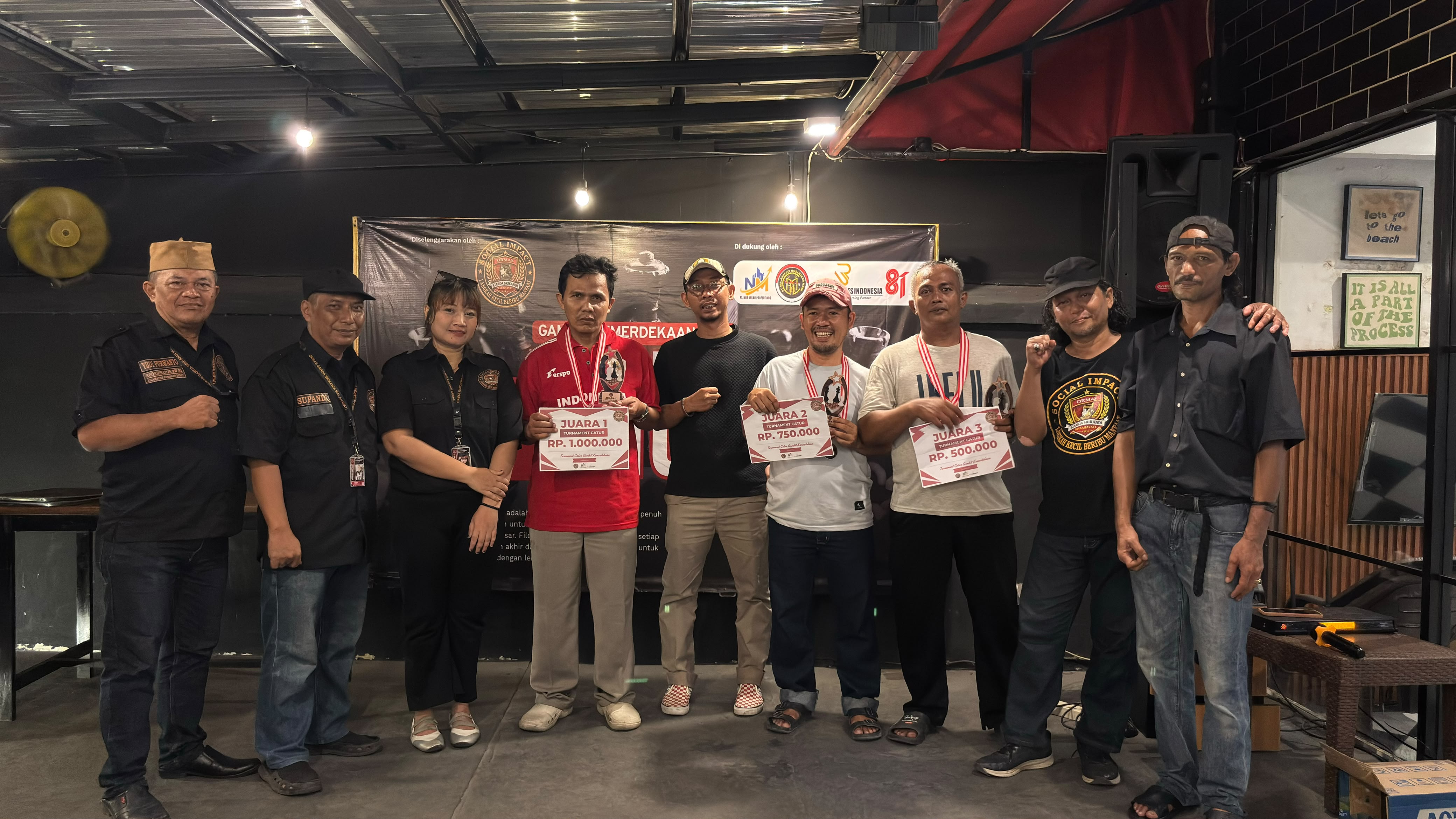 Dari Anak 8 Tahun hingga Dewasa, Turnamen Catur Garda Srikandi Malahayati Ramaikan HUT RI ke-81